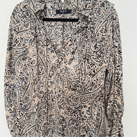 Anthropologie | O.P.T Paisley Long Sleeve Midi Maxi Dress - Picture 5 of 10